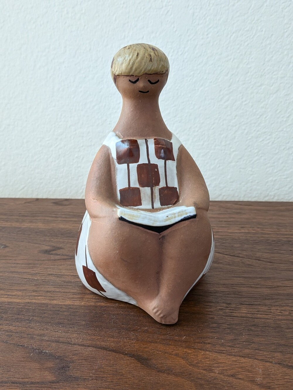 Lisa Larson 1958 Charming Charlotta ABC Girls Stoneware Figurine Sweden Art MCM - Picture 2 of 16